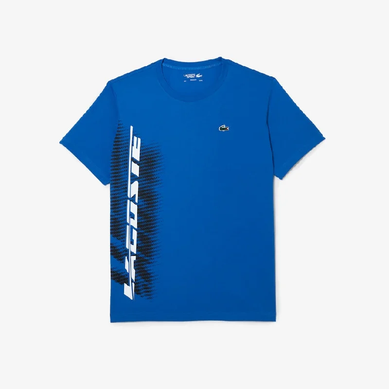 Men’s SPORT Regular Fit T-Shirt with Contrast Branding Blue