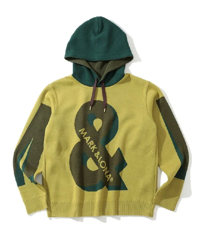 Men's AND Knit Hoodie YELLOW