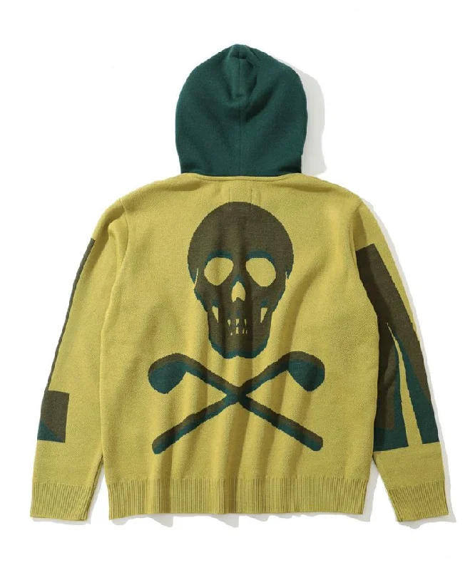 Men's AND Knit Hoodie YELLOW