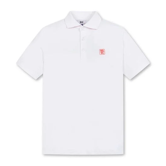 Men's ATHLETIC Arrow Reversed Collar Polo White