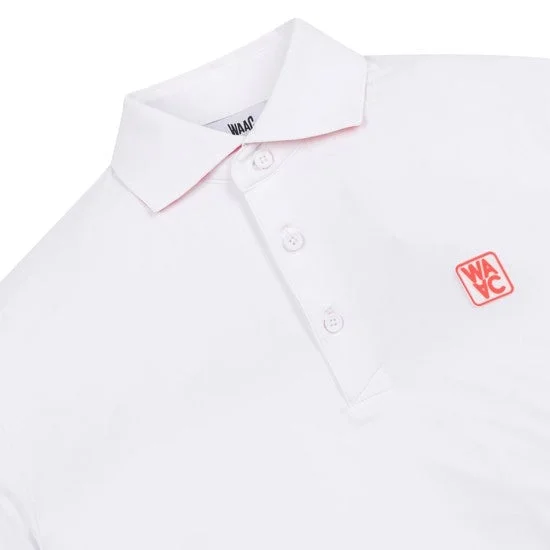 Men's ATHLETIC Arrow Reversed Collar Polo White