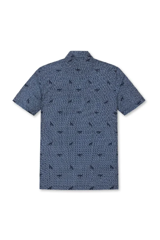 Men's GG Flying WAACKY Polo Navy