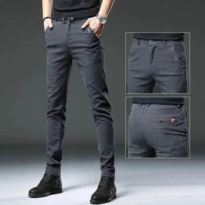 Men's Casual Slim Breathable Pants