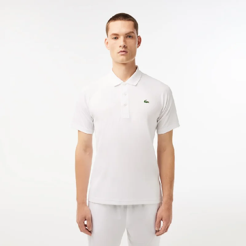 Men's SPORT Breathable Abrasion-Resistant Interlock Polo White