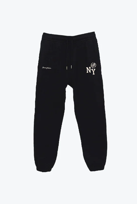 New York Yankees Heavyweight Jogger - Black