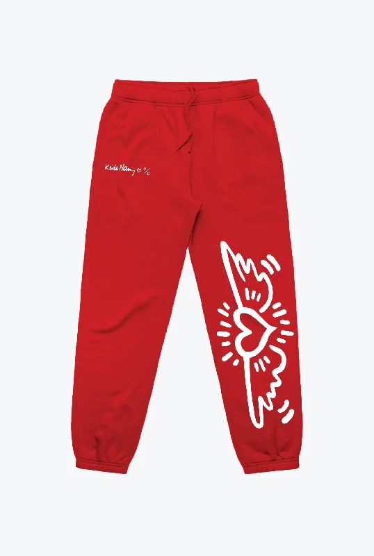 P/C x Keith Haring Jogger - Red