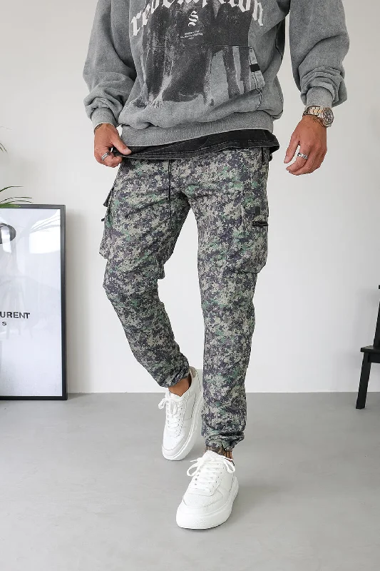 Raptor Cargo Pants - Digital Camo