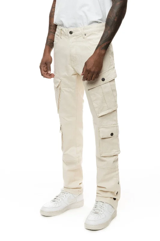 Utility Cargo Pants - Latte