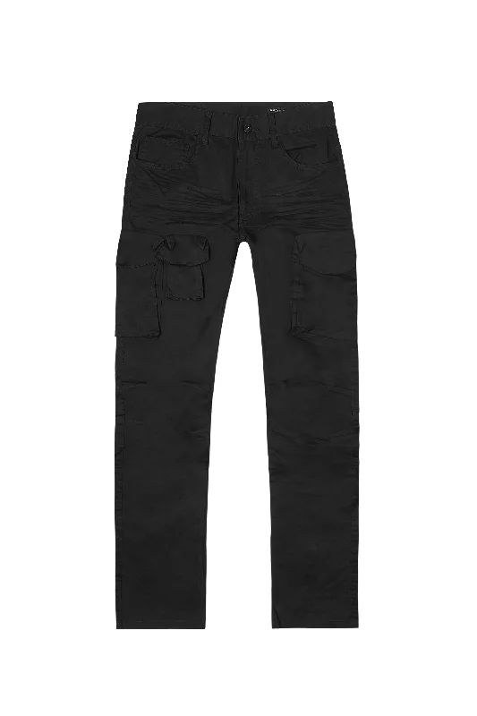 Utility Twill Pants - Black