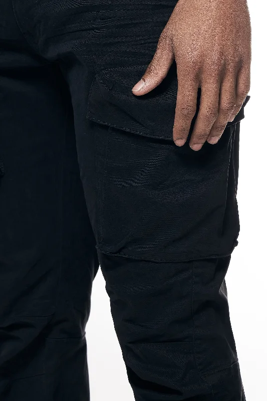 Utility Twill Pants - Black