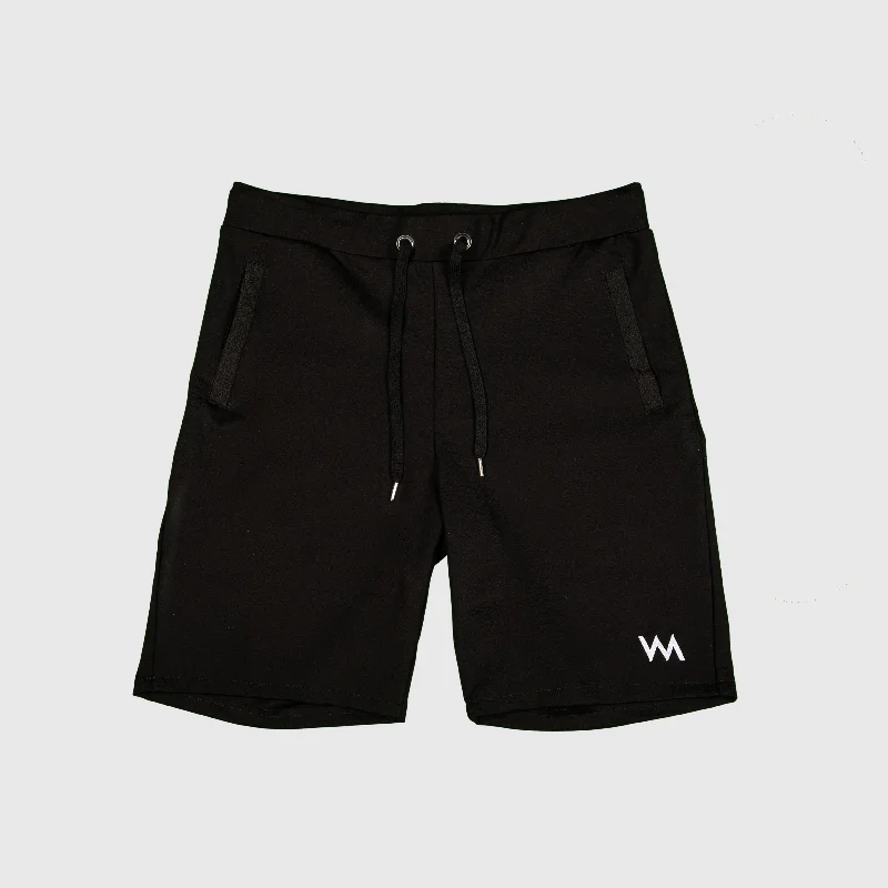 SIGNATURE TRACK SHORTS MEN - BLACK