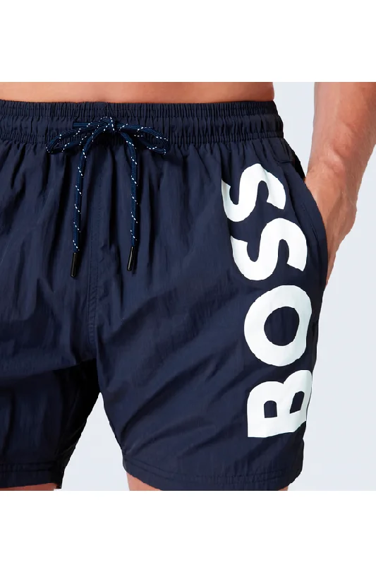 Hugo Boss Swim Shorts Quick-Dry Navy